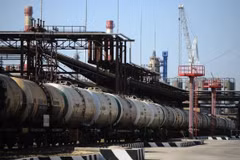 Hệ thống đường ống dẫn khí đốt của Tập đoàn dầu khí Gazprom thuộc Nga. (Ảnh: ITAR-TASS/TTXVN)