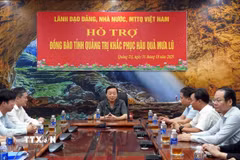 Phó Thủ tướng Trần Hồng Hà phát biểu. (Ảnh: TTXVN phát)