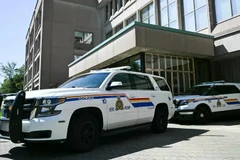 Xe cảnh sát Canada. (Nguồn: RTE)