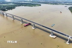 Cầu Nhơn Trạch bắc qua sông Đồng Nai sẵn sàng đưa vào khai thác dịp 19/8