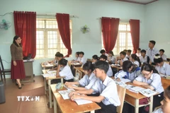 Toàn thành phố có hơn 3.500 trường học từ mầm non tới trung học phổ thông và gần 3.400 nhóm, lớp mẫu giáo độc lập tư thục. Ảnh minh họa. (Nguồn: TTXVN)