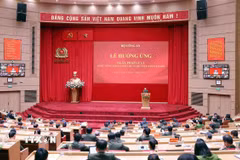 Quang cảnh buổi lễ. (Ảnh: Phạm Kiên/TTXVN)