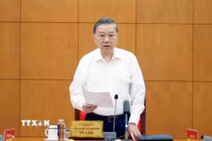 Tổng Bí thư, Chủ tịch nước Tô Lâm phát biểu. (Ảnh: Thống Nhất/TTXVN)