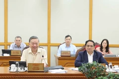 Tổng Bí thư Tô Lâm phát biểu. (Ảnh: Thống Nhất/TTXVN)