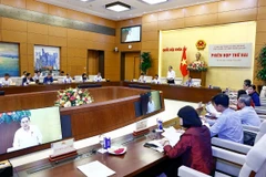 Quang cảnh phiên họp. (Ảnh: Doãn Tấn/TTXVN)