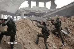 Quân đội Syria. (Ảnh: IRNA/TTXVN)