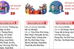 Bầu cử Quốc hội và Hội đồng Nhân dân: 6 đơn vị bầu cử của tỉnh Đồng Tháp