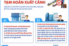 Các trường hợp tạm hoãn xuất cảnh quy định tại Luật Quản lý thuế