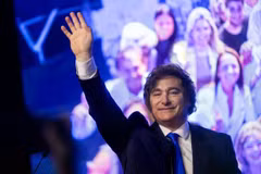 Tổng thống Argentina Javier Milei. (Nguồn: RTE)
