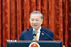 Tổng Bí thư, Chủ tịch nước Tô Lâm. (Ảnh: Thống Nhất/TTXVN)
