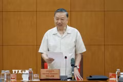 Tổng Bí thư, Chủ tịch nước Tô Lâm phát biểu. (Ảnh: Thống Nhất/TTXVN)