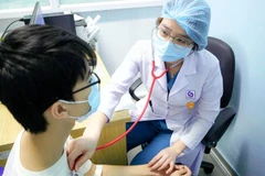 Bệnh nhân đã được xuất viện và được theo dõi ngoại trú tại phòng khám Hậu Hồi sức tích cực. (Ảnh do bệnh viện cung cấp)