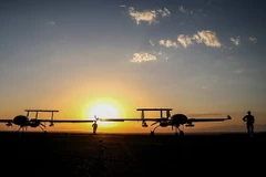 Iran đã ra mắt 3 UAV mới do nước này tự sản xuất. (Nguồn: Mehr News)