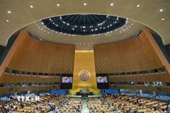 Một phiên họp tại trụ sở Liên hợp quốc ở New York, Mỹ. (Nguồn: THX/TTXVN)