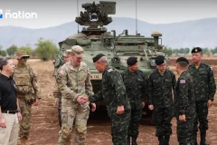 Quân đội Hoàng gia Thái Lan đã tiếp nhận 17 xe bọc thép Stryker có vũ trang do Lục quân Mỹ khu vực Thái Bình Dương (USARPAC) bàn giao. (Nguồn: Nation Thailand)