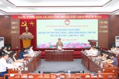 Quang cảnh cuộc họp. (Ảnh: TTXVN phát)