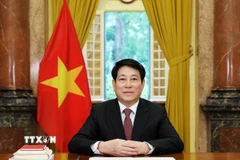 Chủ tịch nước Lương Cường gửi Thông điệp chúc mừng nhân dịp kỷ niệm 80 năm thành lập Liên hợp quốc. (Ảnh: Lâm Khánh/TTXVN)
