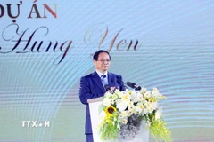 Thủ tướng Phạm Minh Chính phát biểu. (Ảnh: Phạm Kiên/TTXVN)
