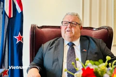 Chủ tịch Quốc hội New Zealand Gerry Brownlee. (Ảnh: Việt Đức/Vietnam+)