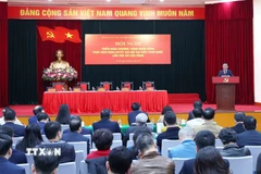 Đảng ủy các cơ quan Đảng Trung ương triển khai Nghị quyết Đại hội XIV của Đảng. (Ảnh: Phương Hoa/TTXVN)