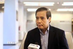 Giáo sư Vũ Minh Khương. (Ảnh Tất Đạt/TTXVN)