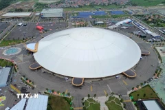 Trung tâm Triển lãm Quốc gia ở Đông Anh, Hà Nội. (Ảnh: Quốc Khánh/TTXVN)