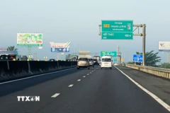 Cao tốc Thành phố Hồ Chí Minh-Trung Lương. (Ảnh: Hồng Đạt/TTXVN)