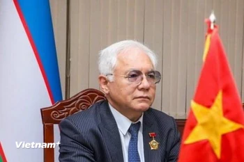 Chủ tịch Hội hữu nghị Uzbekistan-Việt Nam Alisher Rustamovich Mukhamedov. (Nguồn: Vietnam+)