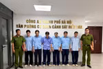Các đối tượng tại cơ quan công an. (Ảnh: CACC)