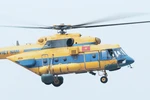 Cận cảnh trực thăng Mi-8, Mi-17 luyện bay đội hình chuẩn cho nhiệm vụ A80