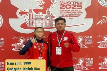 Võ sỹ Huỳnh Hà Hữu Hiếu lần thứ 2 vô địch Muay thế giới