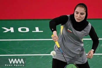 Bà Soraya Aghaei, vận động viên cầu lông từng đại diện Iran tham dự Olympic Tokyo 2020, đã được bầu làm thành viên thứ 107 của IOC. (Nguồn: WANA)