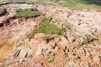 Một khu vực khai thác mỏ. (Nguồn: File)