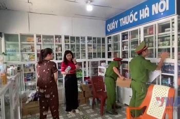 Quảng Bình phát hiện 5.000 sản phẩm tân dược không rõ nguồn gốc
