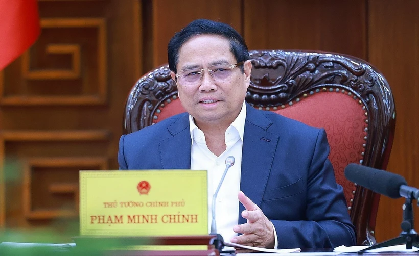 Thủ tướng Phạm Minh Chính làm Trưởng Ban Chỉ đạo phòng, chống lãng phí. (Ảnh: Dương Giang/TTXVN)