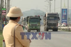 Quảng Trị: Tăng cường xử lý xe quá khổ, quá tải dịp giáp Tết Nguyên đán