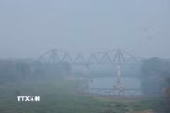 Không khí Hà Nội không lành mạnh, (Nguồn: TTXVN)