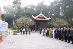 Khu Di tích K9 Đá Chông (Ba Vì, Hà Nội). (Ảnh: Phương Hoa/TTXVN)