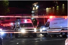 Hiện trường một vụ xả súng tại Mexico. (Ảnh: Reuters)