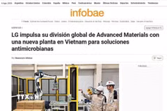 Tờ infobae, một trong những tờ báo hàng đầu của Argentina. (Ảnh: Chụp màn hình)