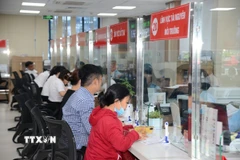 Hiện nay tỉnh Quảng Ninh đang duy trì các chi nhánh Trung tâm hành chính công trên địa bàn tỉnh vận hành song song 2 hệ thống cũ và thử nghiệm. (Ảnh: Thanh Vân/TTXVN)
