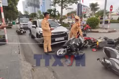 "Xe điên" đâm liên hoàn ở Hải Phòng, hàng chục người bị thương