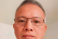 Đối tượng Nguyễn Văn Đài. (Ảnh: TTXVN phát) 