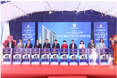 Phú Thọ khởi công dự án nhà ở xã hội Ngọc Hà. (Nguồn: Tuổi trẻ và pháp luật)