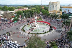 Lễ hội Cà phê Buôn Ma Thuột lần thứ 9 năm 2025 thu hút hơn 250.000 lượt du khách trong và ngoài nước. (Ảnh tư liệu: Tuấn Anh/TTXVN)