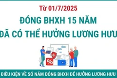 Từ ngày 1/7/2025, đóng bảo hiểm xã hội 15 năm đã có thể được hưởng lương hưu