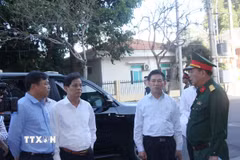 Phó Thủ tướng Hồ Đức Phớc thị sát các dự án đang bị vướng mắc tại Nha Trang