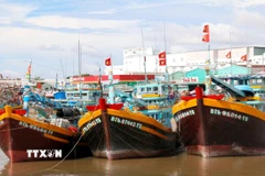 Tàu cá là một trong những phương tiện sử dụng diesel. (Nguồn: TTXVN)