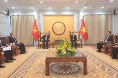 Chánh án Tòa án Lê Minh Trí tiếp Viện trưởng Viện Kiểm sát tối cao Azerbaijan