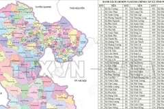 148 đơn vị hành chính cấp xã của tỉnh Phú Thọ năm 2025